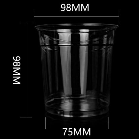 98-18OZ PET杯（无盖）300个/箱