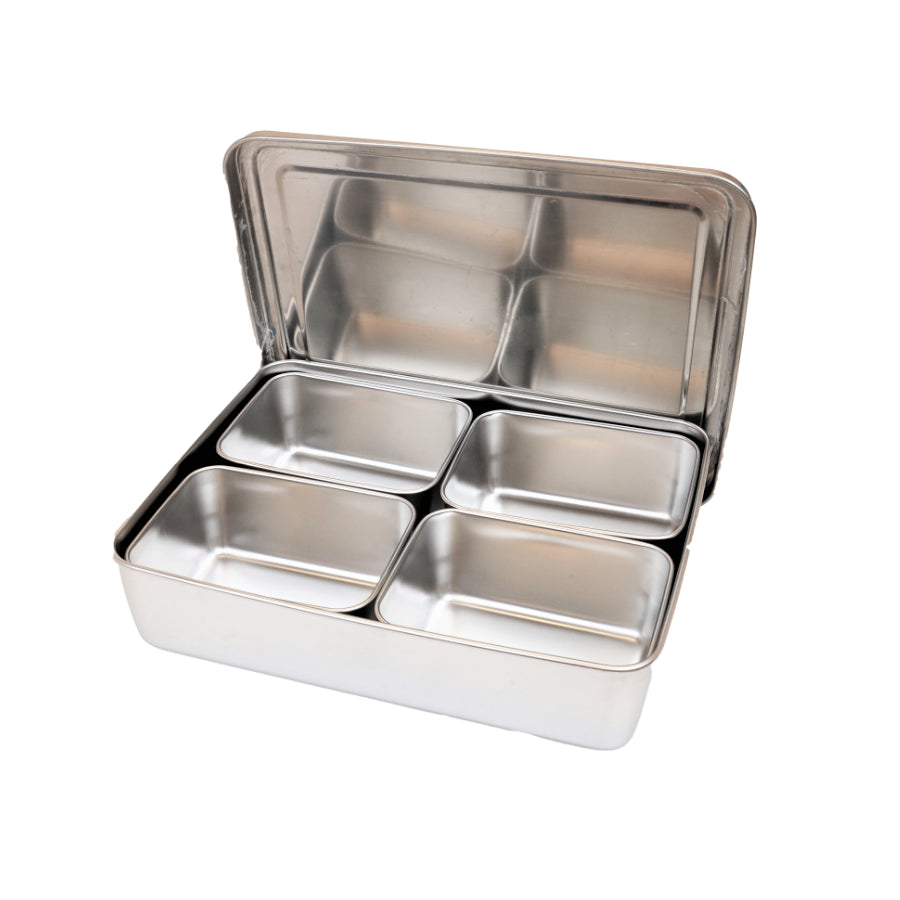 AEN00385-Stainless steel four-style condiment box 20 pcs/carton – Hellowoki